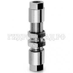 Фитинг биконический 0° P= 4мм (проходной) (Camozzi)
