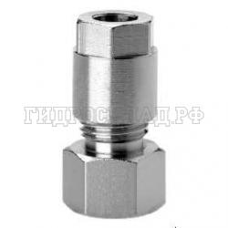 Фитинг биконический 0° P= 8мм - G1/4(вр) (соединитель) (Camozzi)