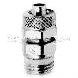 Фитинг с накидной гайкой 0° P= 6мм - M6 (Camozzi)