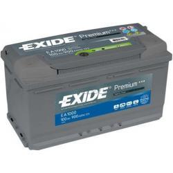 Аккумулятор автомобильный Exide Premium 12в 100а/ч обратная полярность (Exide)