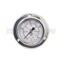 Манометр 63мм 0-400 бар  G1/4 (сзади, панельный монтаж) (Mini Press)