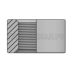 Адаптер BSPP(F) 3/8" - D=26 L=18 (кольцо под сварку) (Vitillo SPA)