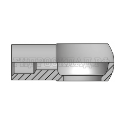 Адаптер BANJO(Metric) M10 - T=6 под сварку (Vitillo SPA)
