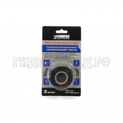 Лента силиконовая самовулканизирующаяся черная ABRO (3м) (ABRO)