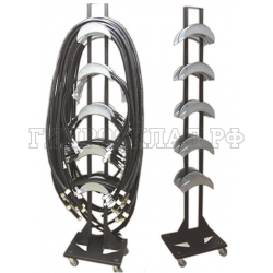 Стойка мобильная на 10 мест для РВД (TONE)