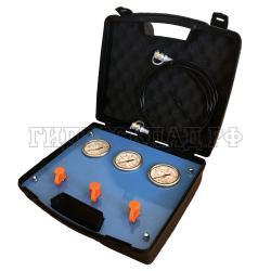 Набор тестовый комплект 3 манометров (Mini Press)