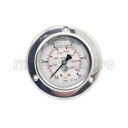 Манометр 63мм 0-250 бар  NPT R1/4 (сзади, панельный монтаж) (Mini Press)