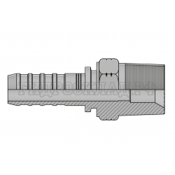 Фитинг NPTF (ш) 1” DN=20 InterLock (без зачистки)