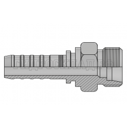 Фитинг DKOL (ш) M18x1.5 DN=12 InterLock (без зачистки)