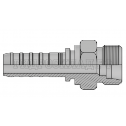 Фитинг DKOS (ш) M20x1.5 DN=10 InterLock (без зачистки)
