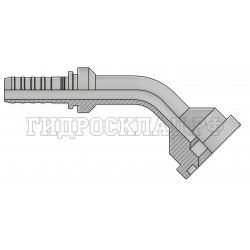 Фитинг SFS D=41.3 DN=25 (45°) InterLock (без зачистки)