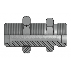 Адаптер ТС P=22 30x2 проходной (RASTELLI  RACCORDI s.r.l.)