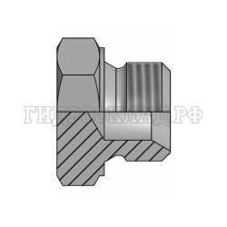 Заглушка BSP(ш) 1/2" sv60° S27 (Китай)
