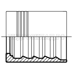 Муфта обжимная 4SP/4SH DN=20 (Китай)