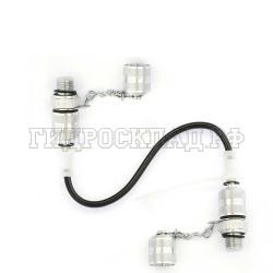 Микрошланг соединительный (M16х2-M16х2) - 1500мм (HYDROSKLAD)