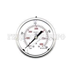 Манометр 63мм 0-400 бар  G1/4 (сзади) (BART)