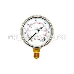 Манометр 63мм 0-0.6 бар  G1/4 (снизу) (BART)