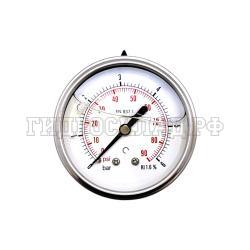 Манометр 63мм 0-6 бар  G1/4 (сзади) (BART)