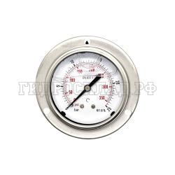 Манометр 63мм 0-25 бар  G1/4 (сзади, панельный монтаж) (BART)
