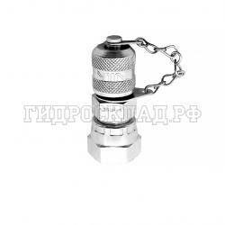 Точка контроля давления M16x2 - DKOS(г) M20x1.5 - мет.колп.с цеп. (Китай)