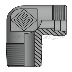 Адаптер ТС 90° P=12 20x1.5 - BSPT 1/2"(ш) (Vitillo SPA)