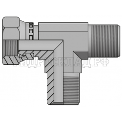 Адаптер тройник DK(ш) 22X1.5 - DK(ш) 22X1.5  - DK(г) 22X1.5 (Китай)