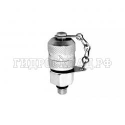 Точка контроля давления M16x2 - Metric(ш) M 8x1 - мет.колп.с цеп. O-Ring type A (Китай)