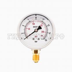 Манометр 63мм 0-16 бар  G1/4 (снизу) (Китай)