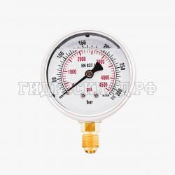 Манометр 63мм 0-315 бар  G1/4 (снизу) (Китай)