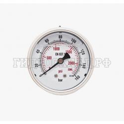 Манометр 63мм 0-160 бар  G1/4 (сзади) (Китай)