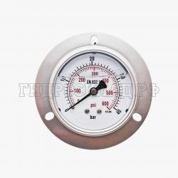 Манометр 63мм 0-40 бар  G1/4 (сзади, панельный монтаж) (Китай)