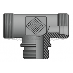 Адаптер ТС тройник P=35 45x2 - BSPP 1.1/4"(ш) Form B (гориз.) (Vitillo SPA)