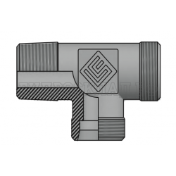 Адаптер ТС тройник P=30 42x2 - BSPT 1.1/4"(ш) (верт.) (Vitillo SPA)