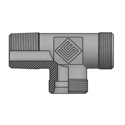 Адаптер ТС тройник P=28 36x2 - NPT 1"(ш) (верт.) (Vitillo SPA)