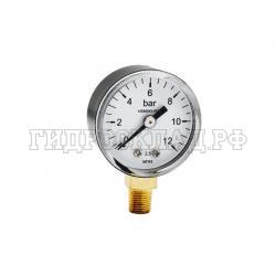 Манометр 0-12 бар R1/8 40мм (радиальный) (Китай)