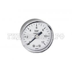Манометр 0-12 бар R1/8 40мм (осевой) (Китай)