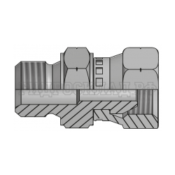 Адаптер DK(ш) 22X1.5 - DK(г) 22X1.5 (Китай)