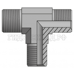 Адаптер тройник DK(ш) 18X1.5 (Китай)