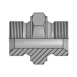 Адаптер BSP(ш) 3/8" - BSP(ш) 3/8" (Китай)