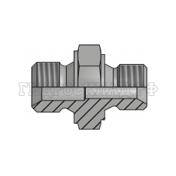 Адаптер BSP(ш) 1/2" - BSP(ш) 3/8" (Китай)