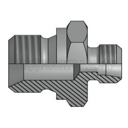 Адаптер ТС P=18 26x1.5 - BSPP 3/4"(ш) SV 60° (Китай)