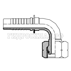 Фитинг DKOL (г) 52x2 DN=40 (90°) (Китай)