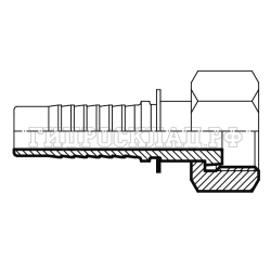Фитинг ORFS (г) 2" DN=40 (0°) (Китай)