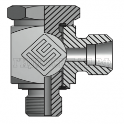 Адаптер ТС P=22 30x2 - BANJO(BSP)3/4" поворотный (Vitillo SPA)