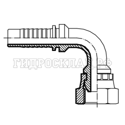 Фитинг DKM (г) 26x1.5 DN=12 (90°) (Vitillo SPA)