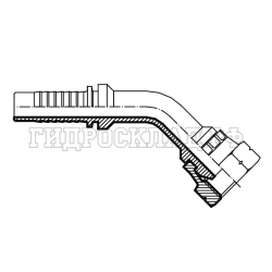 Фитинг DKM (г) 18x1.5 DN=06 (45°) (Vitillo SPA)