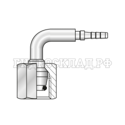 Фитинг DKOS(г) M16x1.5 Ду=2мм (90°) (Mini Press)