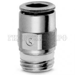 Фитинг цанга 0° P= 5мм - G1/4 (Camozzi)