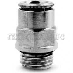 Фитинг цанга 0° P= 4мм - G1/8 o.r. (Camozzi)