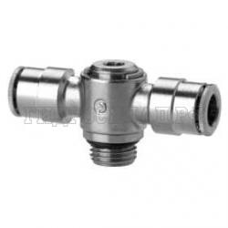 Фитинг BANJO Тройник P=10мм - G1/4 в СБ (Camozzi)